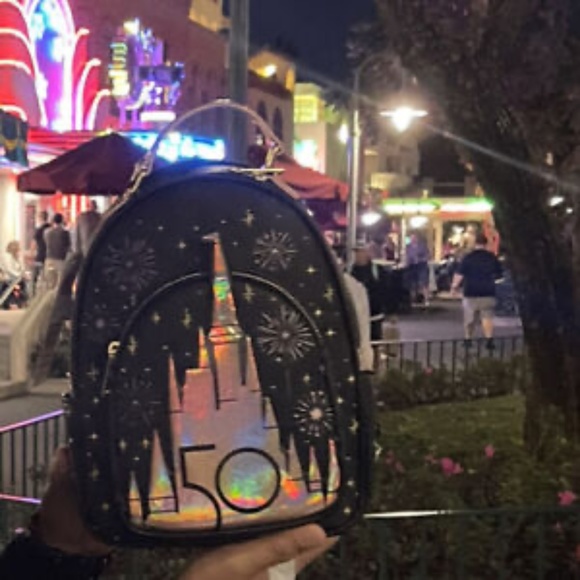 NWT Disney Parks Loungefly WDW 50th Anniversary Grand...